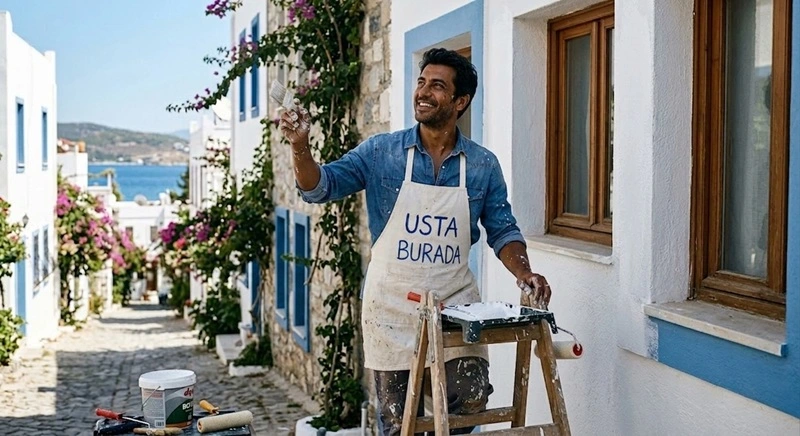 Bodrum boya badana ve profesyonel boya ustası hizmeti
